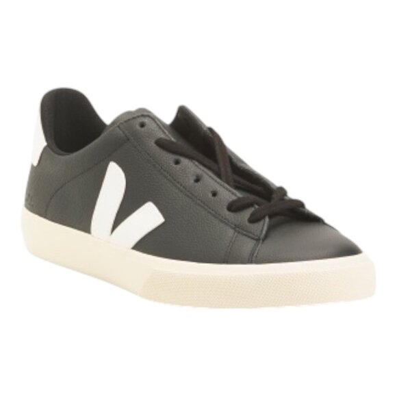 VEJA Men's Made In Brazil Leather Campo Chrome Free Sneakers Size Various